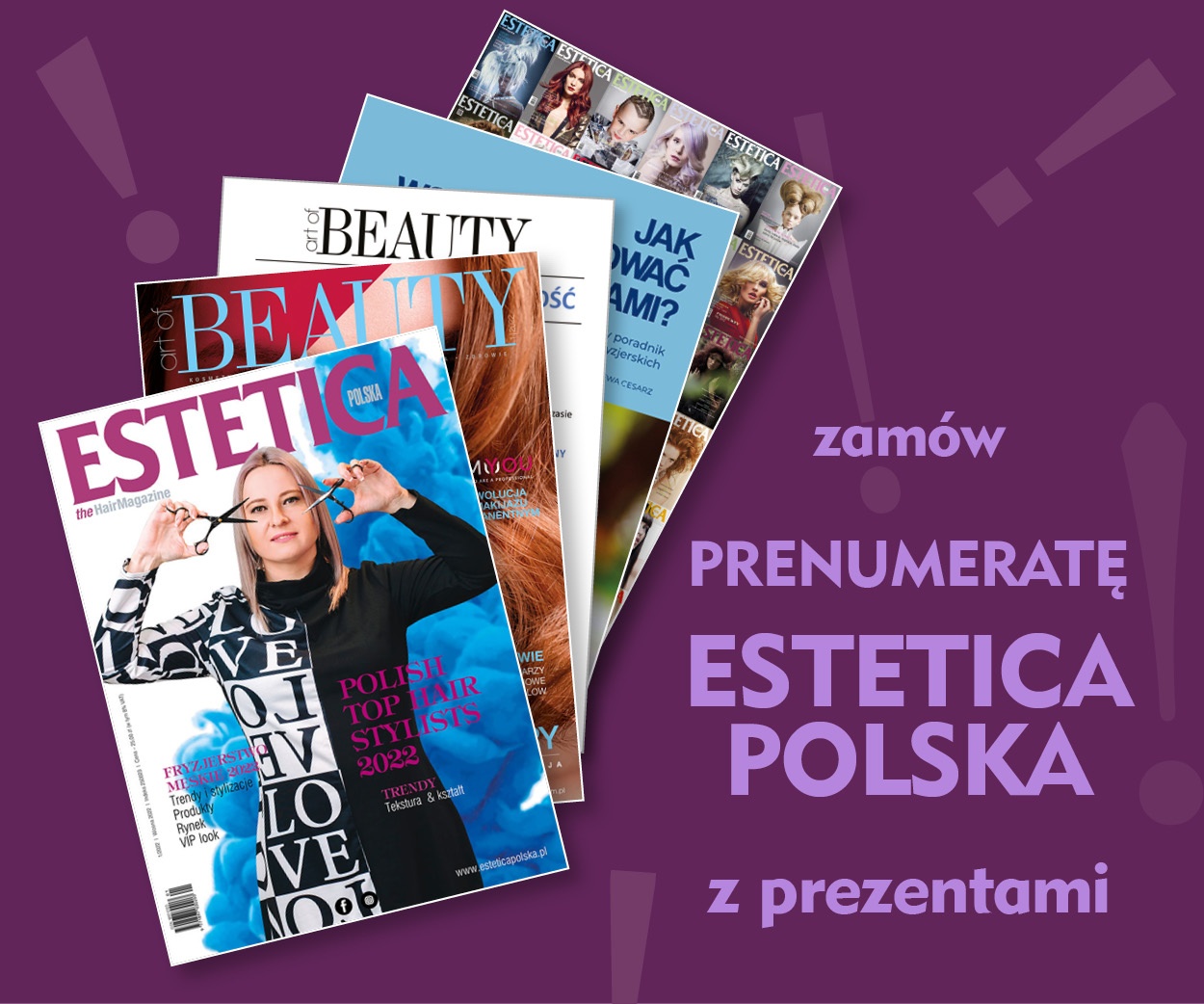 Prenumerata Estetica Polska w sklepie art of BEAUTY