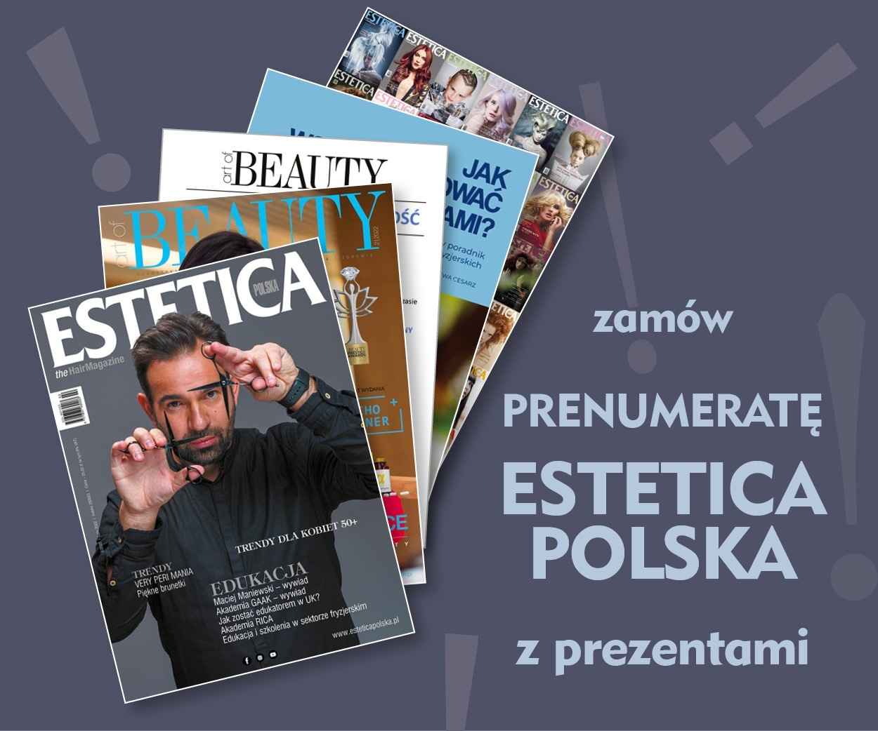 Prenumerata Estetica Polska w sklepie art of BEAUTY