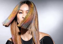 Włosy: Julia Engle Tomczek, Studio @Sakura, Zdjęcie: Damien Carney, Makijaż: Coco Zhu, Produkty: Davines
