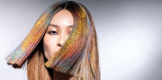 Włosy: Julia Engle Tomczek, Studio @Sakura, Zdjęcie: Damien Carney, Makijaż: Coco Zhu, Produkty: Davines