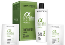 Pierwszy zabieg wygładzający na bazie keratyny roślinnej selective