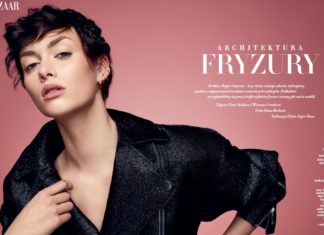 Rafał Potomski, Tomasz Bronowicki i Filip Galas dla Harper’s Bazaar fryzura Rafał Potomski_Harper's Bazaar