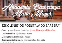 Szkolenia w Akademii Barberingu Akademia Barberingu Mario Mayer