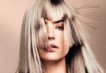 Przestrzeń miejska Włosy: Steven Smart @ Smart.Est 73, Zdjęcie: Jamie Blanshard, Makijaż: Debra Smart, Stylizacja: Imbirowi Ninja