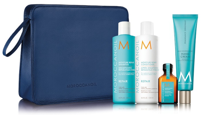 Moroccanoil Zestaw Świąteczna Odbudowa