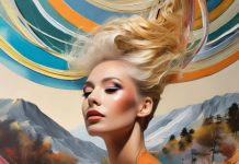 Muśnięcie koloru Włosy: Safy Burton wygenerowane via AI