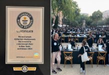 Jesteśmy rekordzistą Guinnessa – 479 fryzjerów stylizowało włosy jednocześnie!