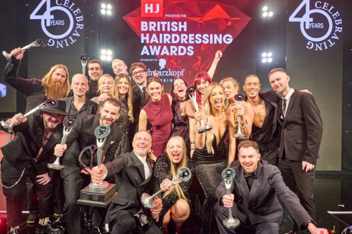 Zwycięzcy HJ’s British Hairdressing Awards